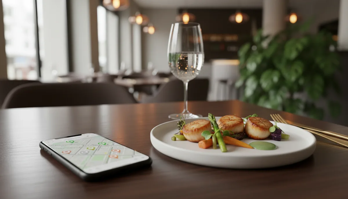 Bon restaurants à proximité : trouver et réserver en 2 minutes (2026)