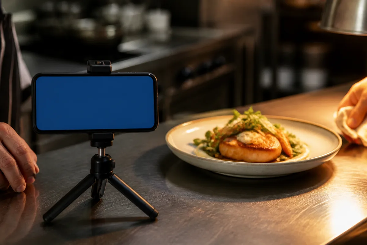 Vidéo restaurant : produire des Reels, TikTok et UGC